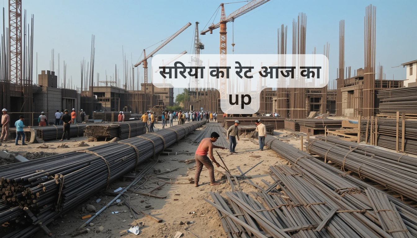 सरिया का रेट आज का up: जानिए 2025 में आपके शहर में आज का ताजा भाव